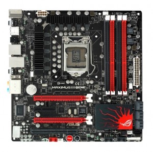 ROG P55 mATX version--Maximus III Gene equipped with  rich features